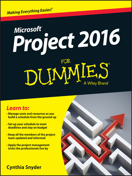 Title details for Project 2016 For Dummies by Cynthia Snyder Dionisio - Available